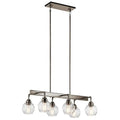 Kichler 43994AP Six Light Linear Chandelier
