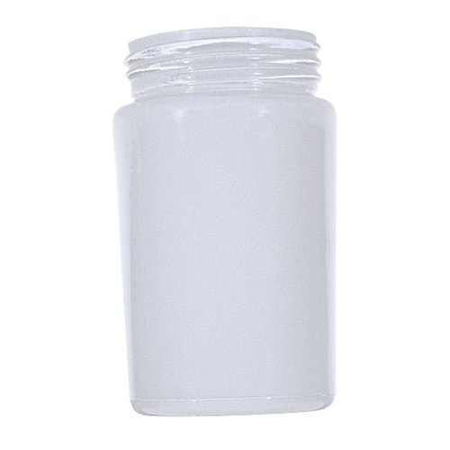 B&P Lamp® Screw Fitter Globe with a Sprayed White Inside, 3 1/4" Diameter, 3 11/64" Diameter Fitter, and 6 1/4" Height