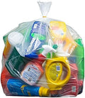 Plasticplace 40-45 Gallon Trash Bags │ 2.0 Mil │ Clear Extra Heavy Garbage Can Liners │ 40" x 46" (50 Count)