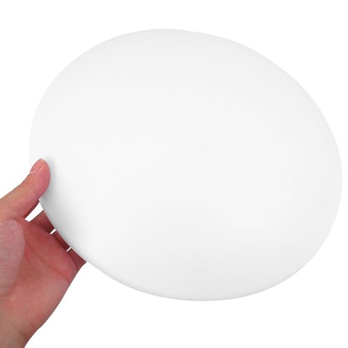 DOITOOL Ceiling Light Cover 10.61 x 3.34 Plastic Mount Ceiling Light Shade Modern Replacement Globes Lamp Shade for Lighting Fixtures