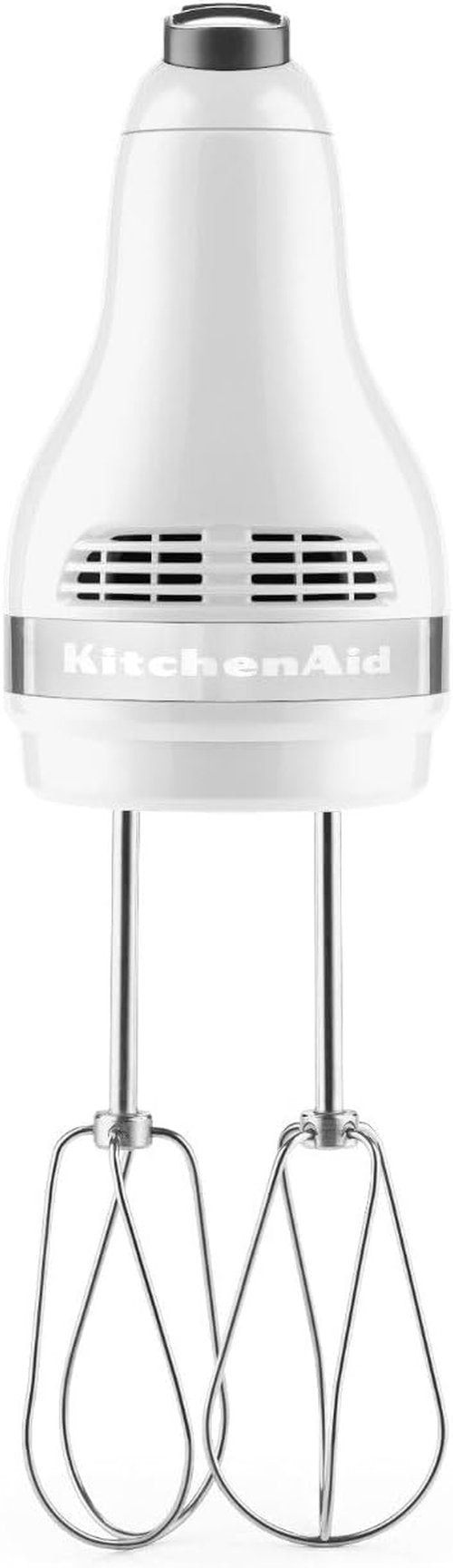 KitchenAid 5-Speed Hand Mixer - Ultra Power Performance in Classic White