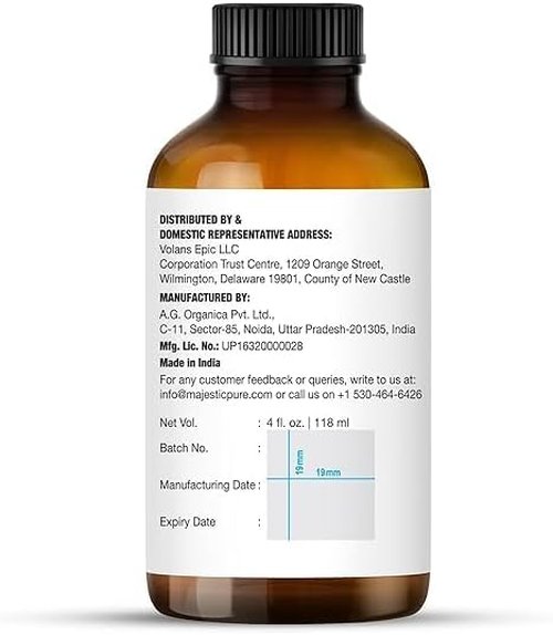 Majestic Pure Essential Oil with Glass Dropper - 100% Pure and Natural - Essential Oils for Diffuser, Aromatherapy, Soap and Candle Making, Myrrh Essential Oil, Myrrh Oil, 4 Fl Oz