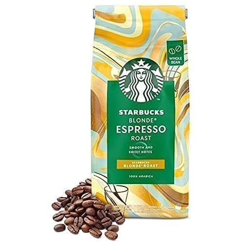 Starbucks Blonde Espresso Roast - Premium Whole Coffee Beans for Rich Flavor | 200g