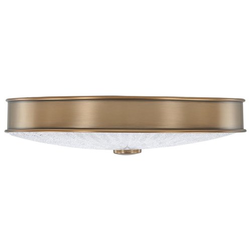 Minka Lavery 23963 11.75 in. 1-Light Aged Brass LED Flush Mount