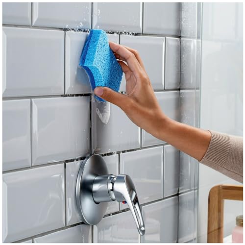 Scotch-Brite Zero Scratch Scrub Sponge, 12 Kitchen Sponges for Cleaning Around the Home, Bathroom & More, Effective + Gentle Dish Scrubber, Best for Nonstick Pots and Pans, Safe on Most Surfaces