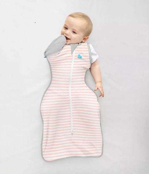 Love to Dream Swaddle Up Transition Swaddle - Zip-Off Wings for Easy Transition | 1.0 TOG, 19-24 lbs, Pink