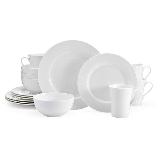 Mikasa Delray 16-Piece Bone China Dinnerware Set, Service for 4