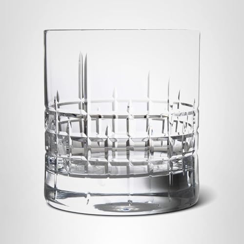 Schott Zwiesel Tritan Crystal Glass Distil Barware Collection Aberdeen Old Fashioned Cocktail Glasses (Set of 6), 9.8 oz, Clear