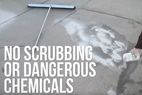 Terminator-HSD Concrete Oil Stain Remover Eco-Friendly Bio-Remediates and Removes Oil & Grease Stains on Concrete and Asphalt Driveways, Garages, Pavers, Patios, Parking Lots and Streets(2 LB)