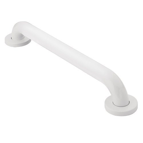 Moen R8736W Bathroom Safety 36-Inch Grab Bar with Concealed Screws, Glacier White