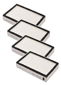 Nispira 200 & 400 Series HEPA Filter Replacement Compatible with Sears Kenmore Upright Canister Vacuum Cleaner 81214, 81414, BC2005, BC3005, BC3002, BC4002 Part 86880 EF-2. 4 Packs