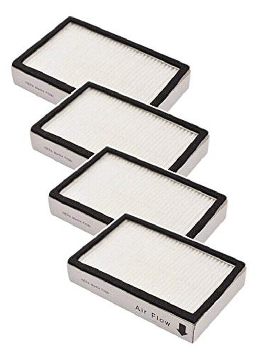 Nispira 200 & 400 Series HEPA Filter Replacement Compatible with Sears Kenmore Upright Canister Vacuum Cleaner 81214, 81414, BC2005, BC3005, BC3002, BC4002 Part 86880 EF-2. 4 Packs