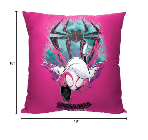 Northwest Spider-Man Pillow, 18" x 18", Colorful Explosion