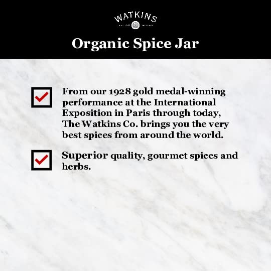 Watkins Gourmet Organic Bay Leaves Spice Jar - 0.17 Ounce, Pack of 3 | Premium Flavor Enhancer