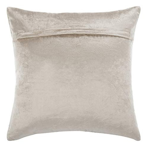 SAFAVIEH Sydnee Snowflake Throw Pillow, 12"x22", Beige/Gold