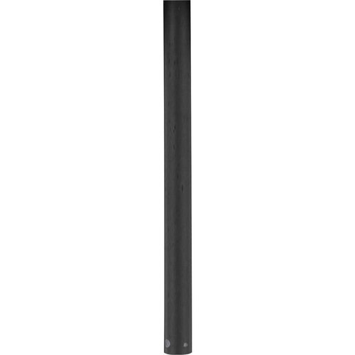 Progress Lighting AirPro Collection 36 in. Ceiling Fan Downrod in Blistered Iron,Black