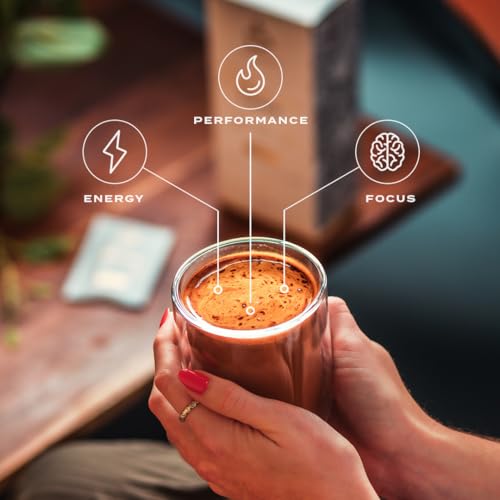 beforeyouspeak UNSWEETENED High Performance Coffee - MCT Oil, Ginseng, Turmeric, Black Pepper, Green Coffee Bean - Unsweetened