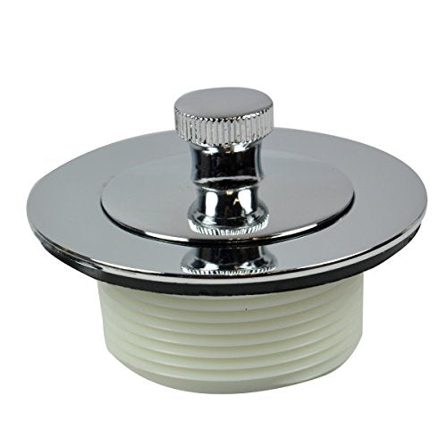 DANCO Universal Lift and Turn Bath Drain Trim Kit with Overflow Plate, Chrome (88966)