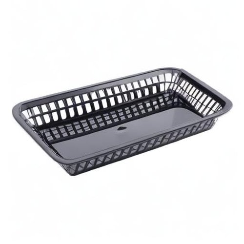 TableCraft 1079BK 11-3/4" Black Mas Grande Platter Basket - Pack of 24