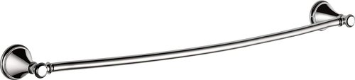 DELTA FAUCET Rubber Limited 79730 Cassidy 30-in Wall Mount Towel Bar Bath Hardware Accessory in Polished Chrome