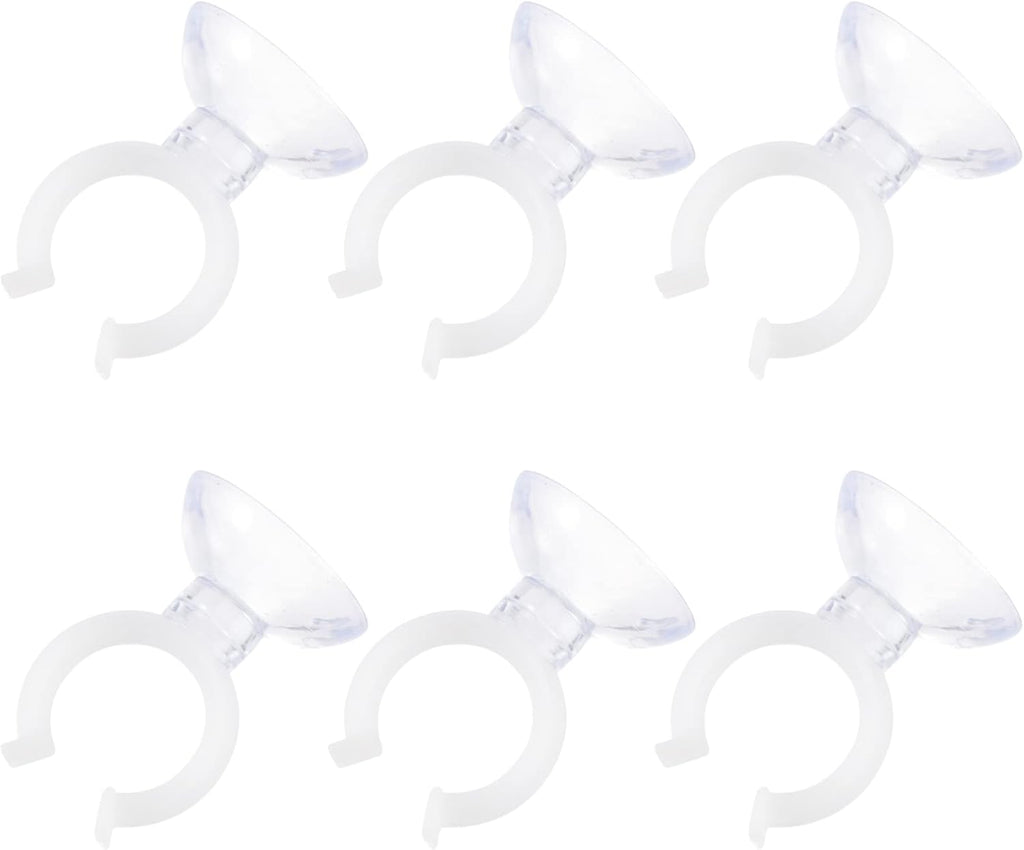 Uonlytech Candle Holders - 12 Pcs Suction Cup Tapered Candle Holders for Christmas Decor | Cone Stand