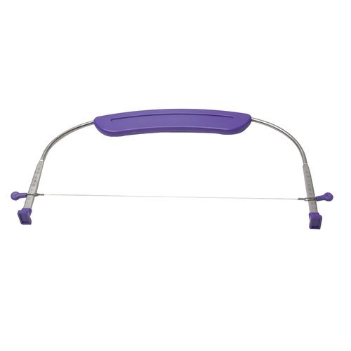 Stainless Steel Adjustable Cake Leveler Cutter, 9 Height Slicer Cake Cutter Slicer & Stabilizing Feet for Layering, Molding, and Decorating