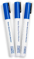 Souper Cubes Water-Based Paint Markers - 3mm Tip Size, Pack of 3 Blue, Non-Toxic & Washable