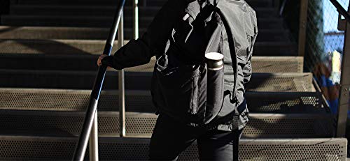 KINTO 20948 Travel Tumbler, 16.9 fl oz (500 ml), Silver, Double Wall Vacuum Construction, Heat and Cold Retention