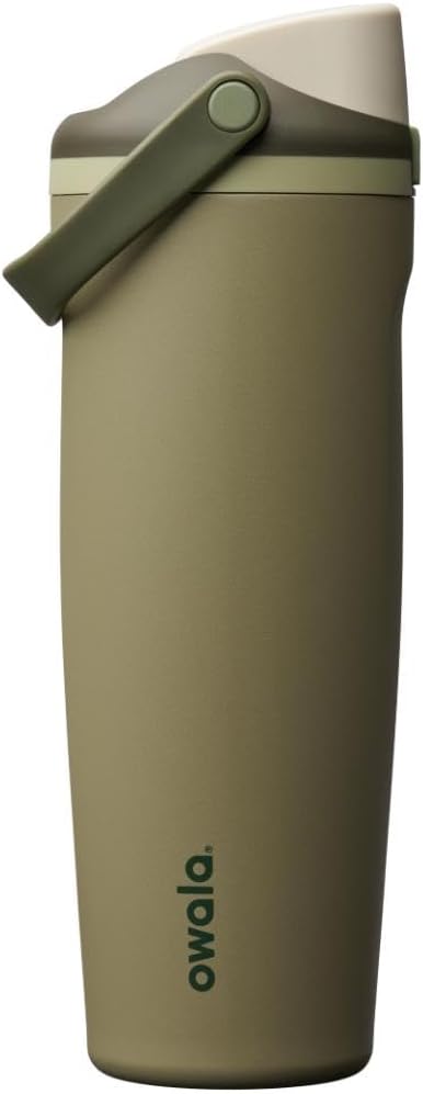 Owala FreeSip Sway Insulated Stainless Steel Water Bottle - 30oz, Two-Way Spout & Built-In Straw, BPA Free