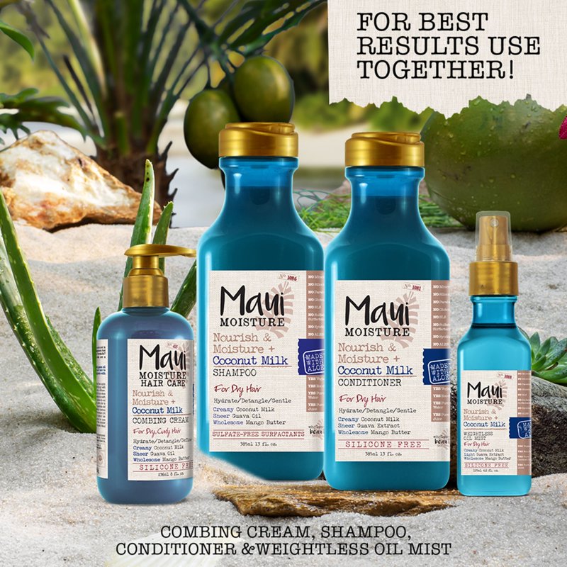 Coconut Milk Shampoo for Curly Hair - Nourishing & Moisturizing