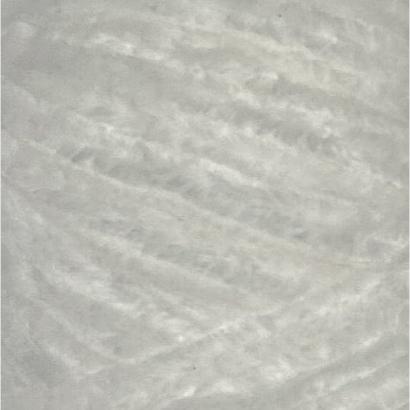 White Velvety Yarn - 315 Yards Soft Polyester Craft Yarn for Knitting & Crocheting