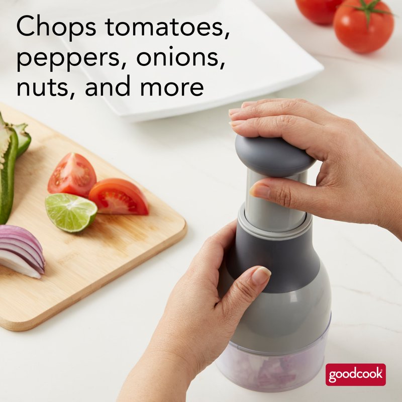 Pro Food Chopper with Automatic Stainless Steel Blades