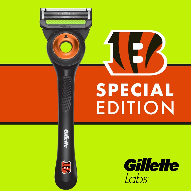 Cincinnati Bengals Razor - Special Edition with Exfoliating Bar
