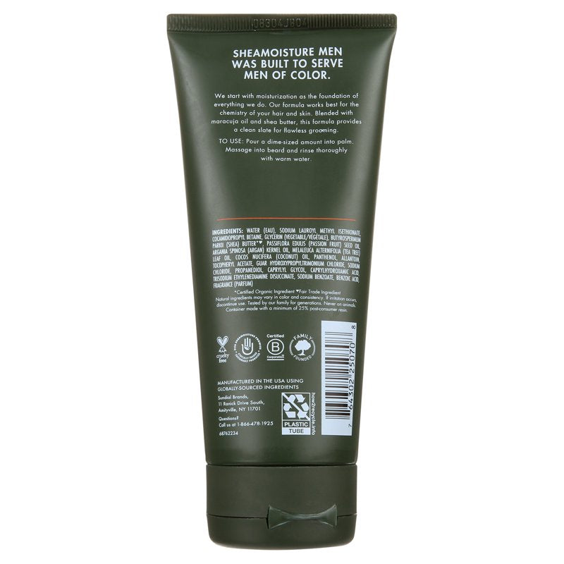 Deep Clean Beard Wash with Maracuja Oil & Shea Butter - 6 oz