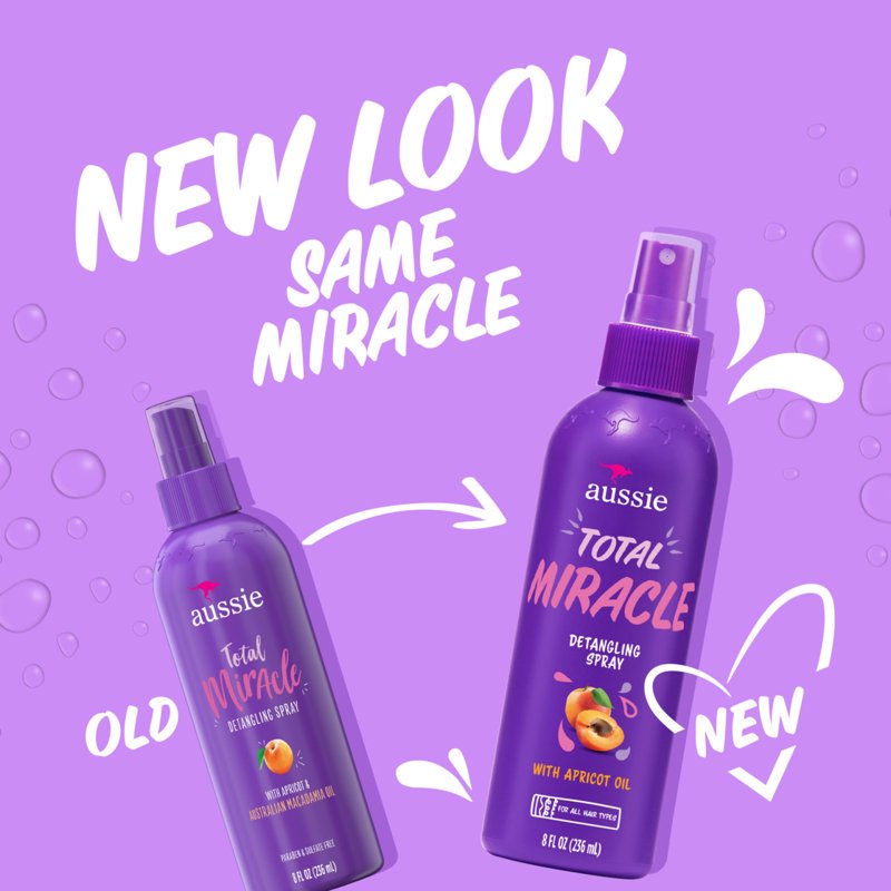 Total Miracle Detangling Spray with Apricot Oil - 8 fl oz