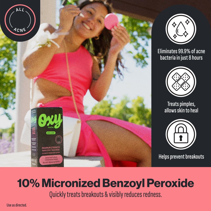 Maximum Strength Benzoyl Peroxide Acne Spot Treatment, 1 oz