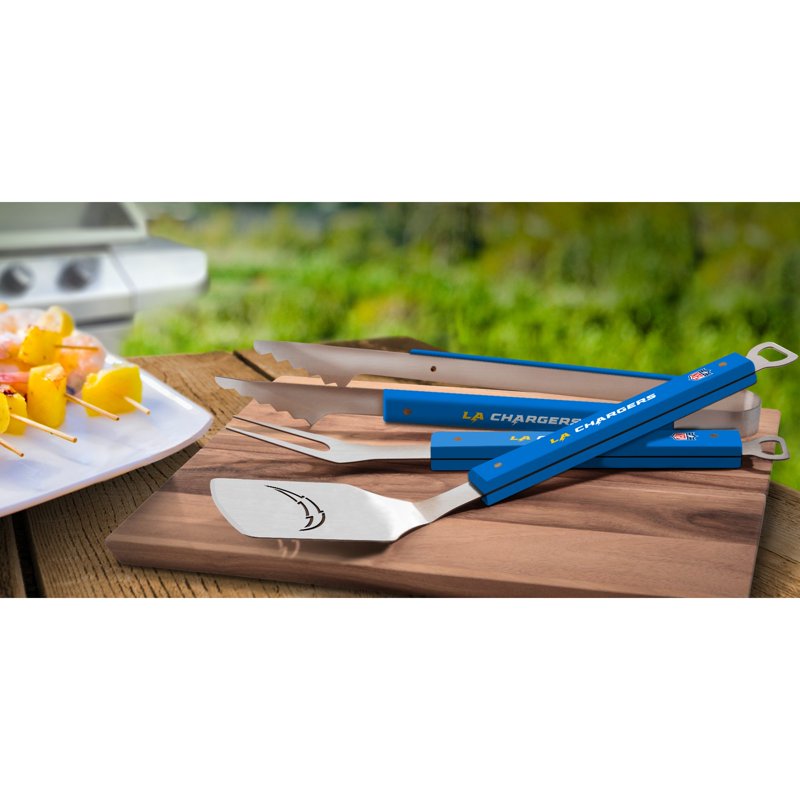 Los Angeles Chargers 3-Piece BBQ Set - Multi-Color