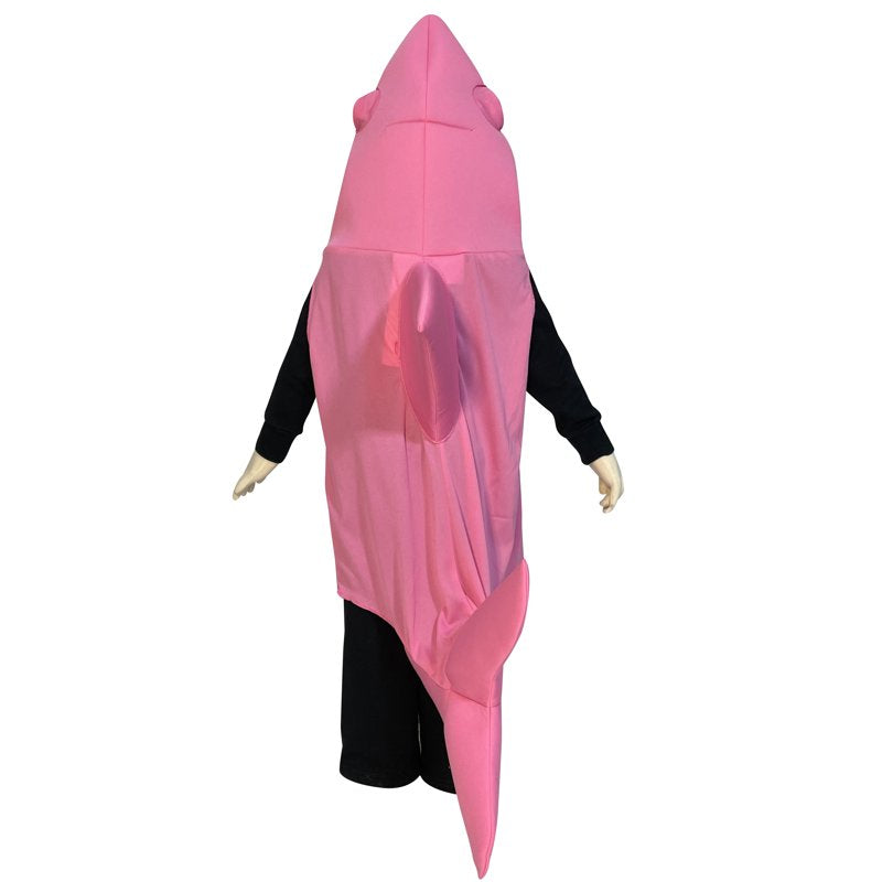Pink Shark Child Costume - Halloween Dress Up for Kids 3-4 Years