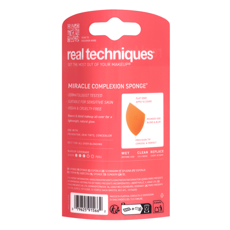 Makeup Sponge for Liquids & Creams - Miracle Complexion Sponge