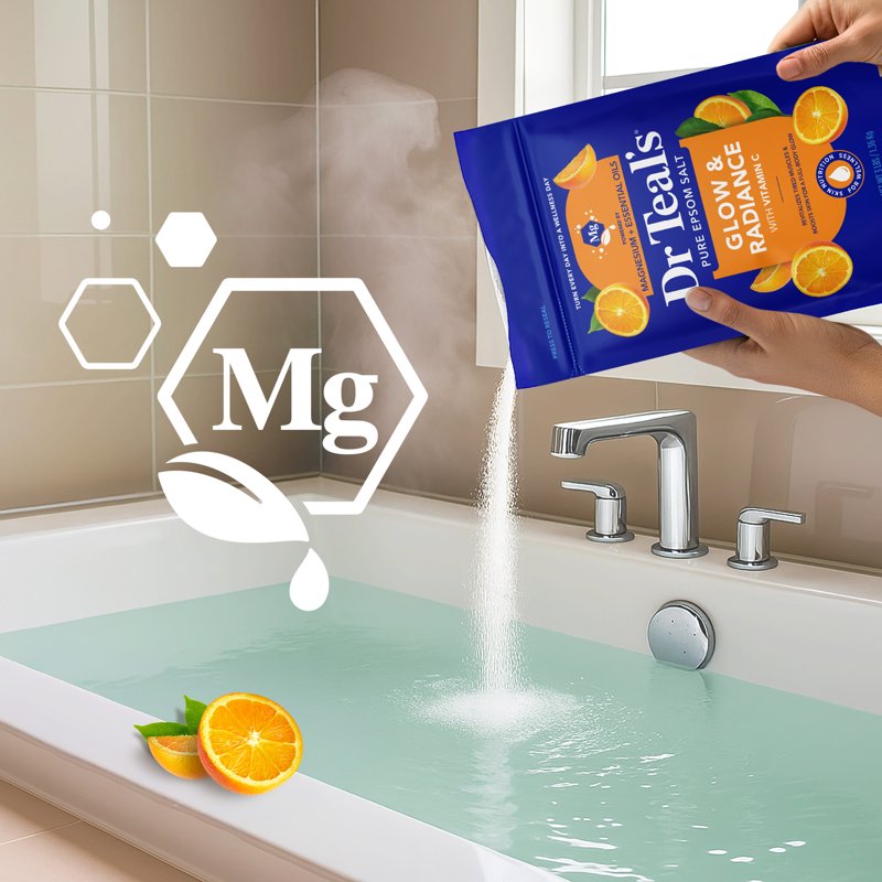 Epsom Salt Soak with Vitamin C & Citrus Oils - 3 lbs