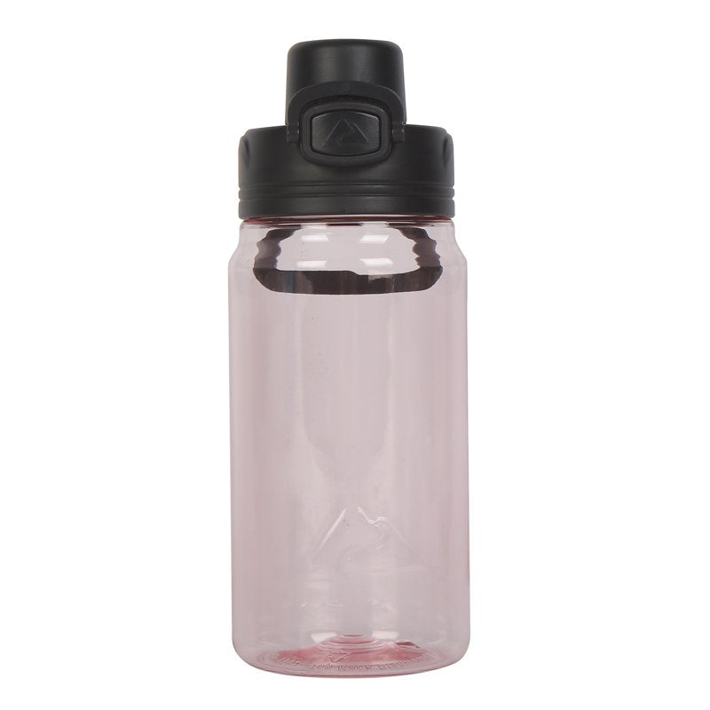18 oz Tritan Plastic Flip-Top Water Bottle - Pink