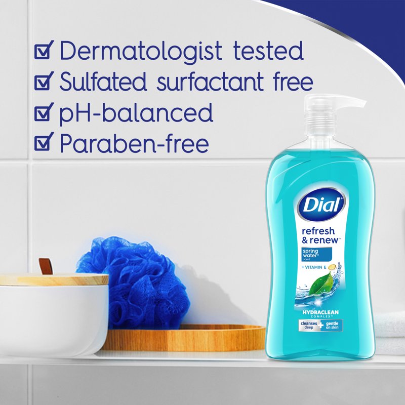 Dial Refresh & Renew Body Wash - Spring Water Scent