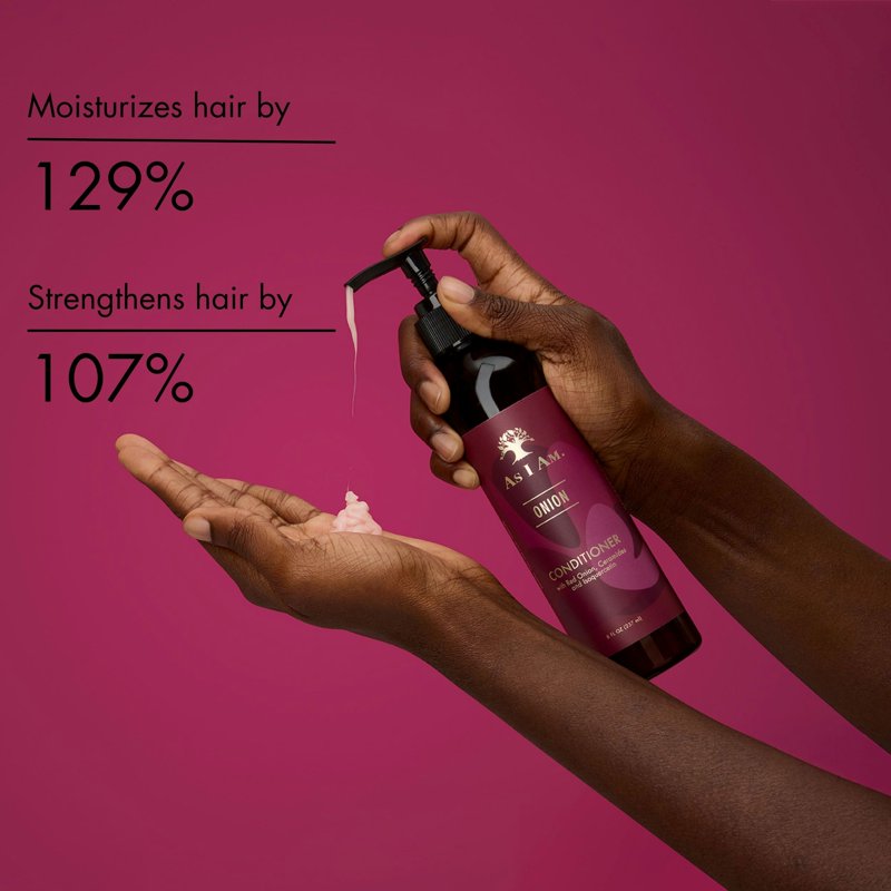 Onion Conditioner - Moisturizing & Strengthening for Breakage-Prone Hair - 8 fl oz