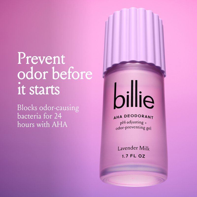 AHA pH Adjusting Deodorant Gel - 24 Hour Odor Protection, Vegan