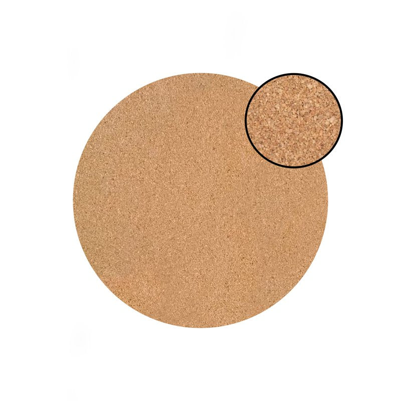 Round Marble Cork Placemats Set of 6 - Rose Gold