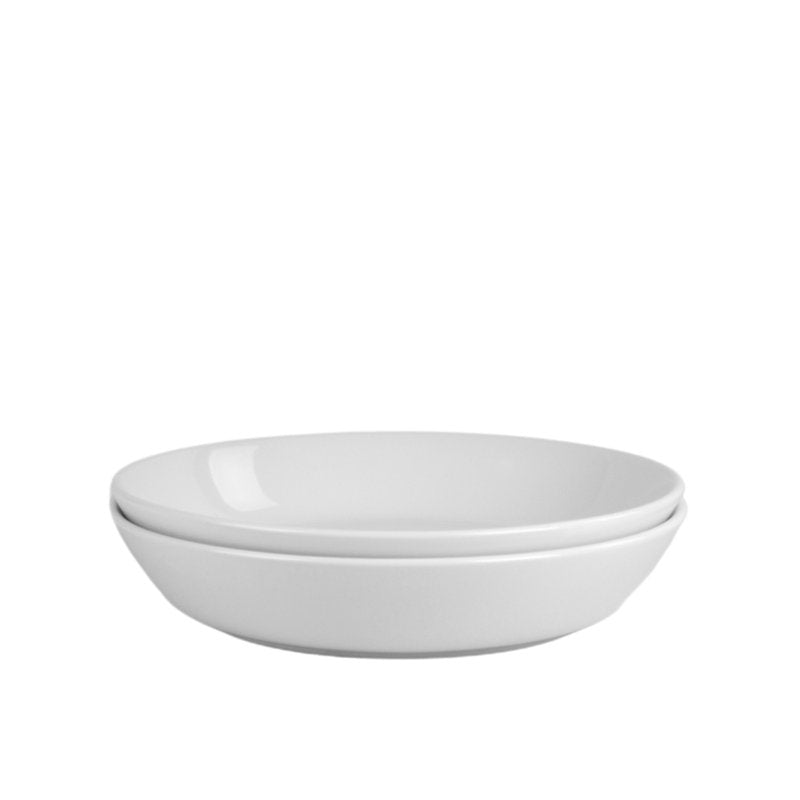 Round Dinner Bowl Set of 2 - 9.5" 36 oz - White