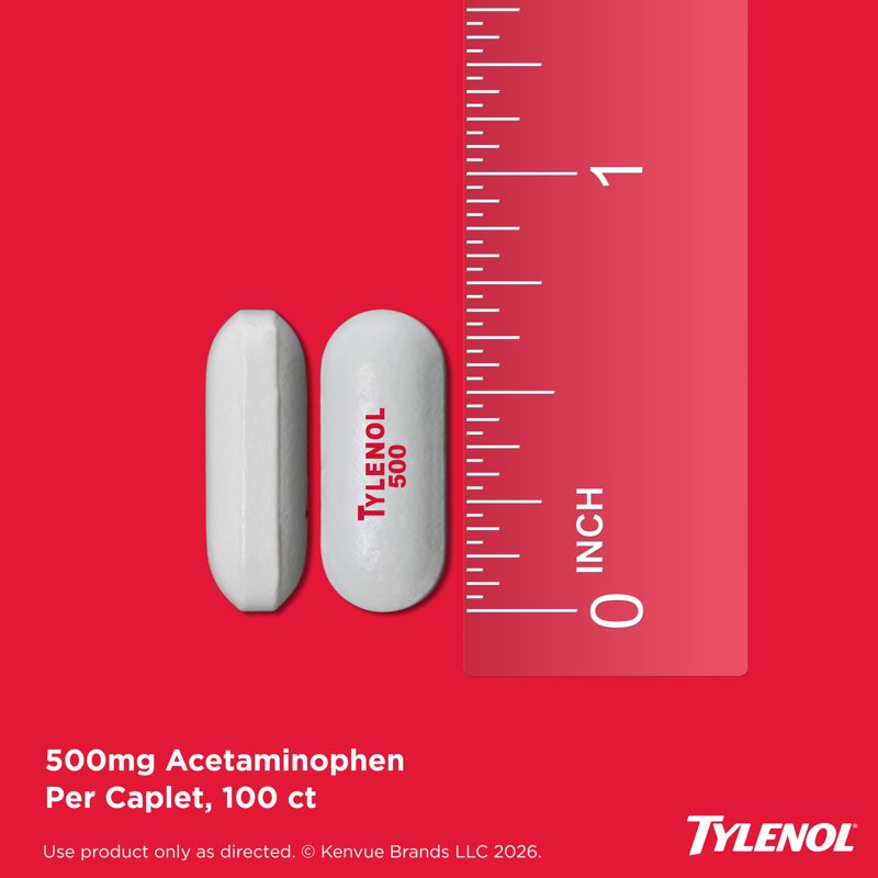 Extra Strength Pain Relief Caplets - Acetaminophen 500 mg