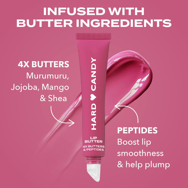 Glowy Lip Butter Balm - Peptide-Infused Hydrating Tinted Lip Care