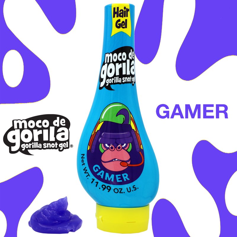 Gamer Hair Gel - Nourishing Long-Lasting Hold Styling Gel for All Hair Types