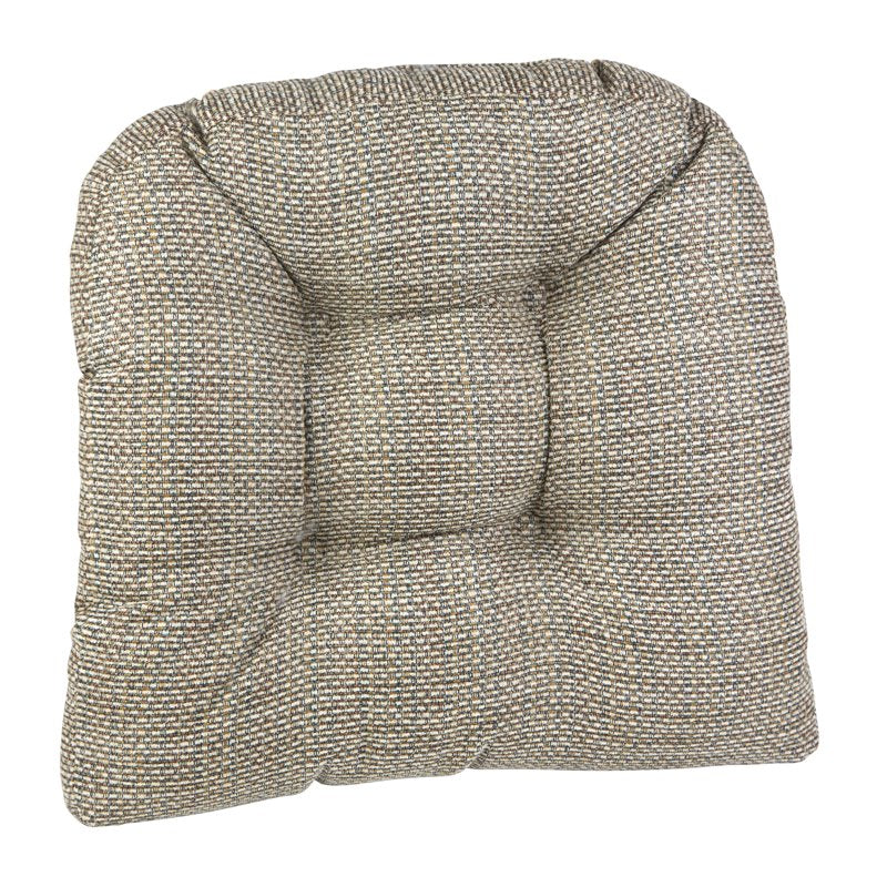 17-Inch Non-Slip Chair Cushions - Set of 2, Natural